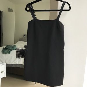 Helmut Lang black short dress